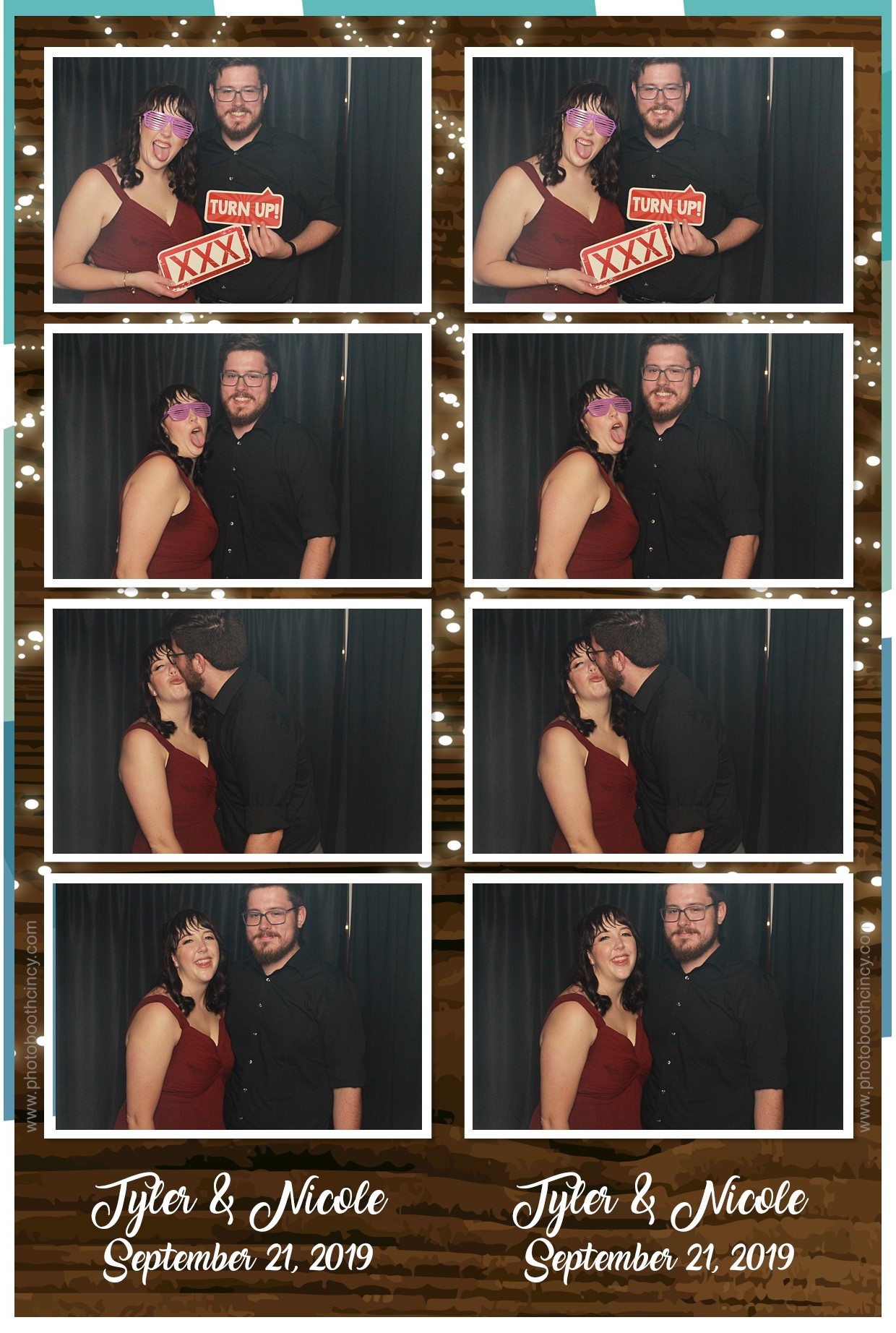 Nicole Lahrmann & Tyler Wilson | View more photos from the event at gallery.photoboothcincy.com/u/PhotoBoothCincy/Nicole-Lahrmann-Tyler-Wilson